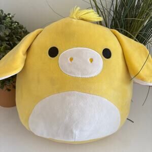 Squishmallows Gavin the Yellow Donkey Plush Stuffed Toy 12"